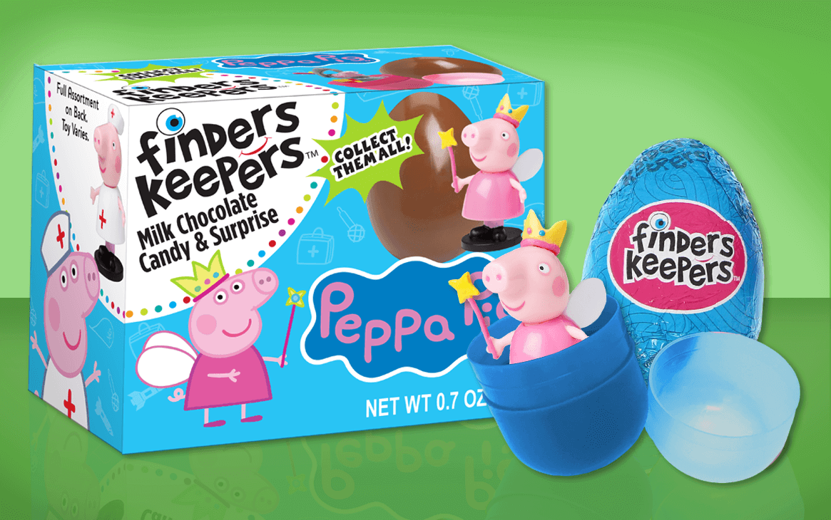 Peppa Pig | Candy And A Toy Surprise | Finders Keepers